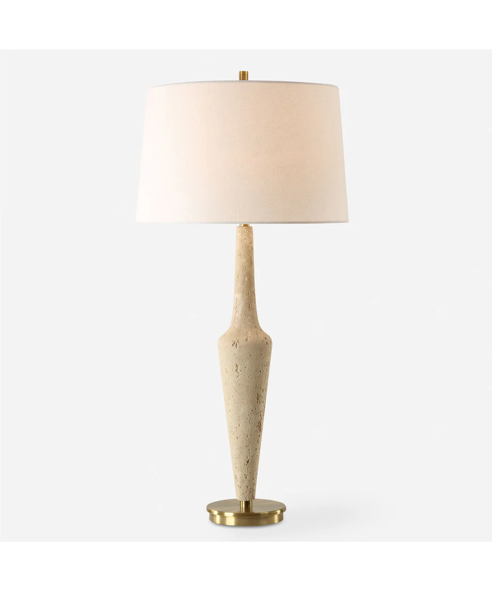 Juliet Travertine Table Lamp