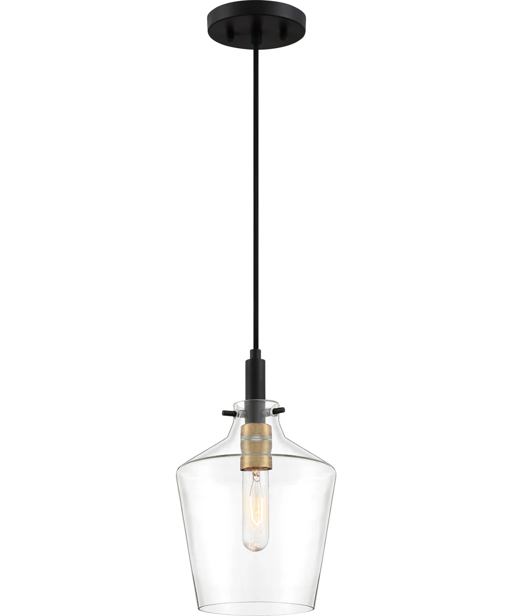 June Small 1-light Mini Pendant Earth Black - Image 2