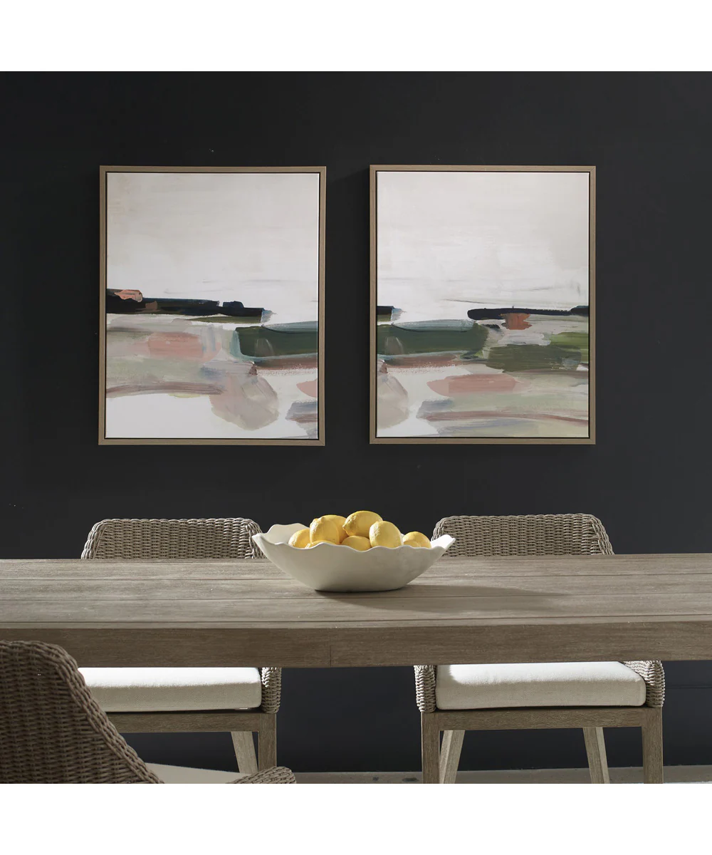Just Peaking Framed Abstract Prints Set of 2 - Image 2