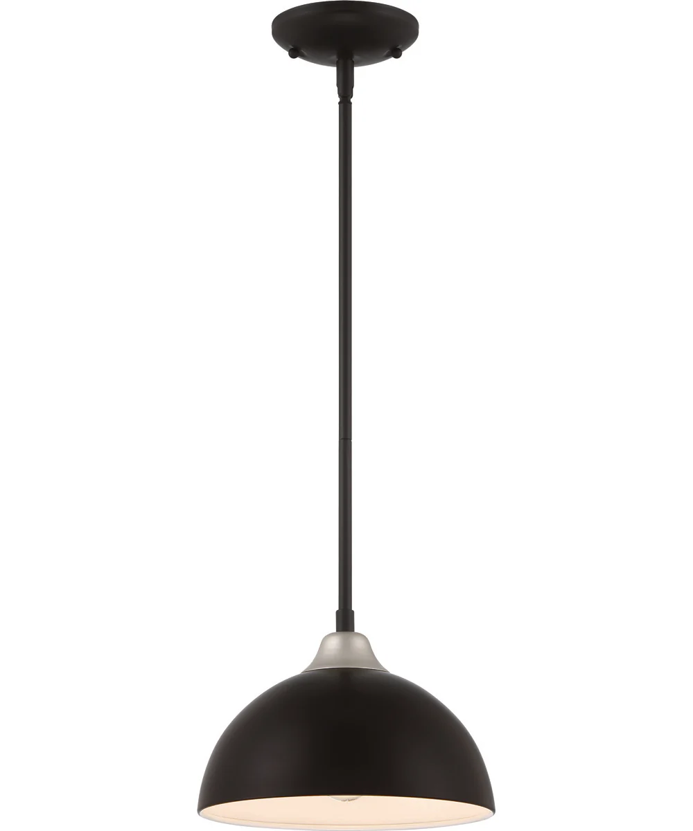 Kahn 1-Light Outdoor Pendant Midnight / Satin Aluminum - Image 2
