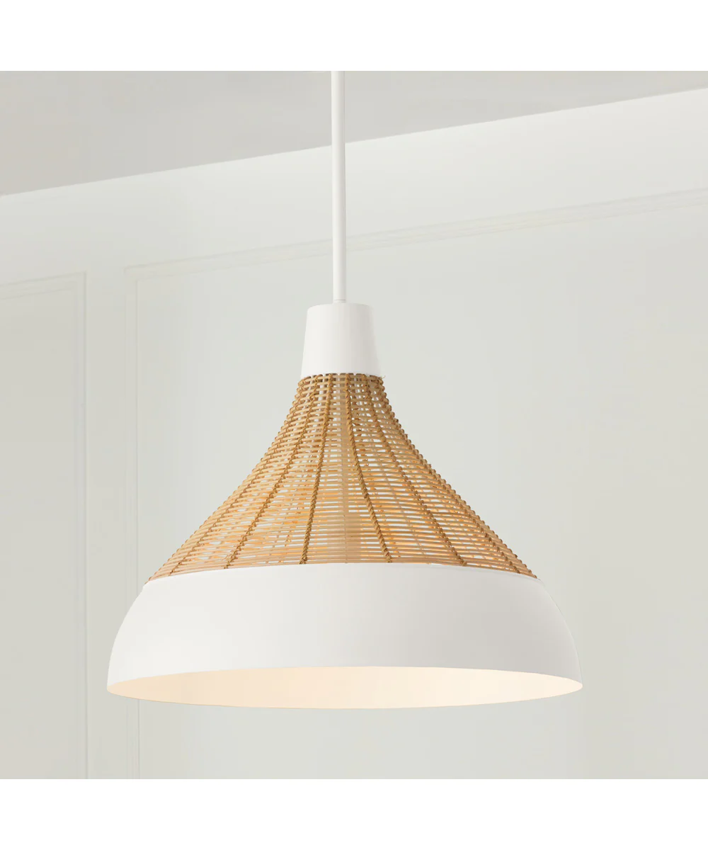 Kali 1-Light Pendant Matte White - Image 3