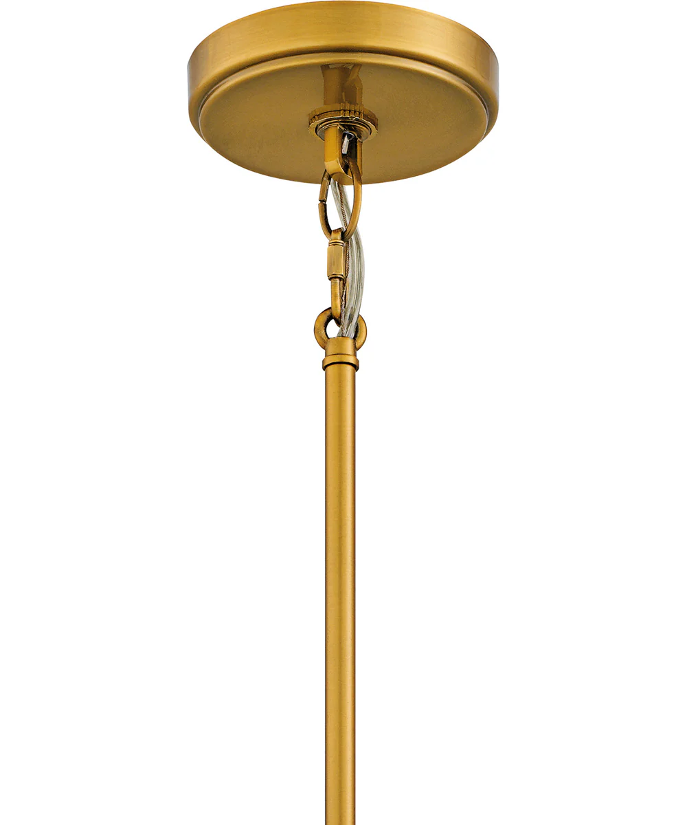 Kate Large 5-light Pendant Brushed Gold - Image 6