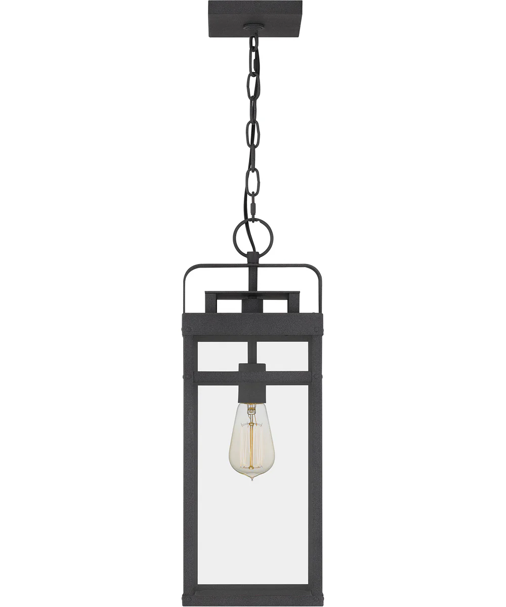 Keaton Small 1-light Mini Pendant Coastal Armour Aluminum Mottled Black - Image 4