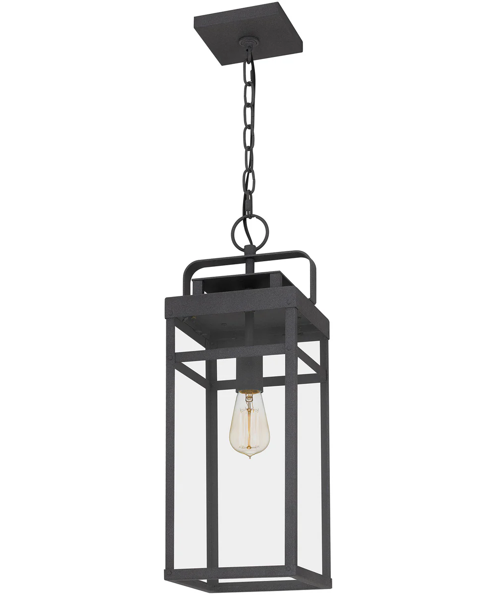 Keaton Small 1-light Mini Pendant Coastal Armour Aluminum Mottled Black - Image 5