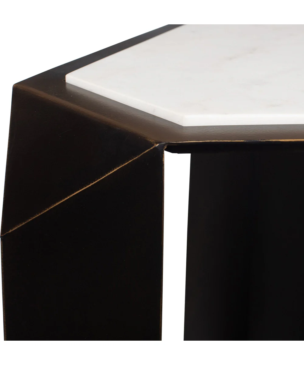 Keenan Geometric Accent Table - Image 4
