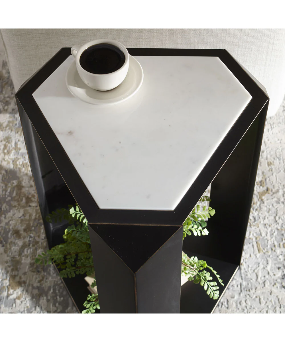 Keenan Geometric Accent Table - Image 5