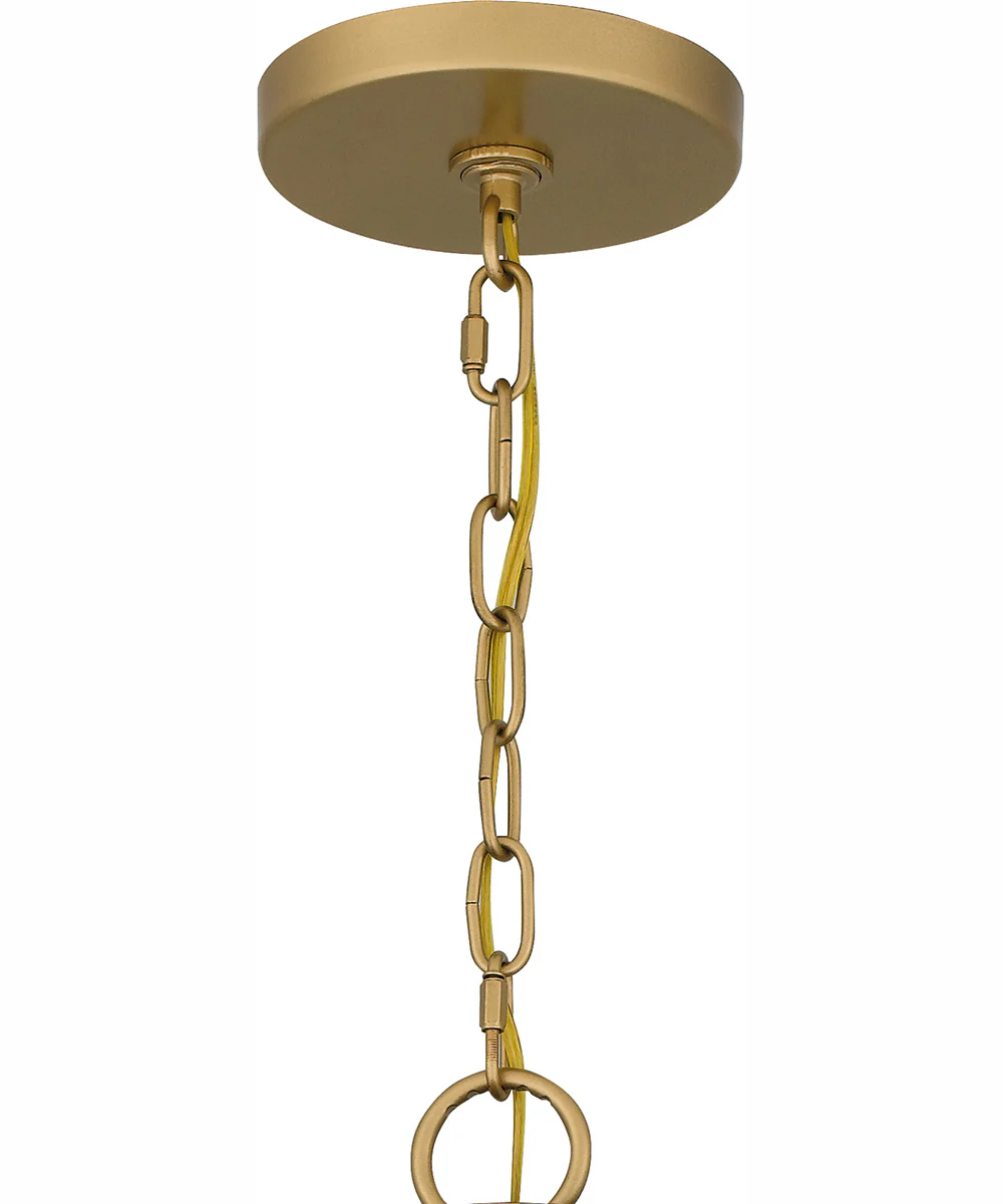 Kelleher 5-light Chandelier Nouveau Painted Weathered Brass - Image 7