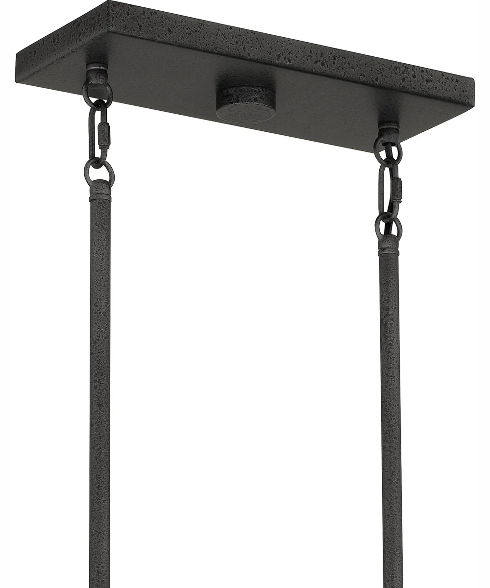 Kelleher Small 6-light Island Light Distressed Iron - Image 8