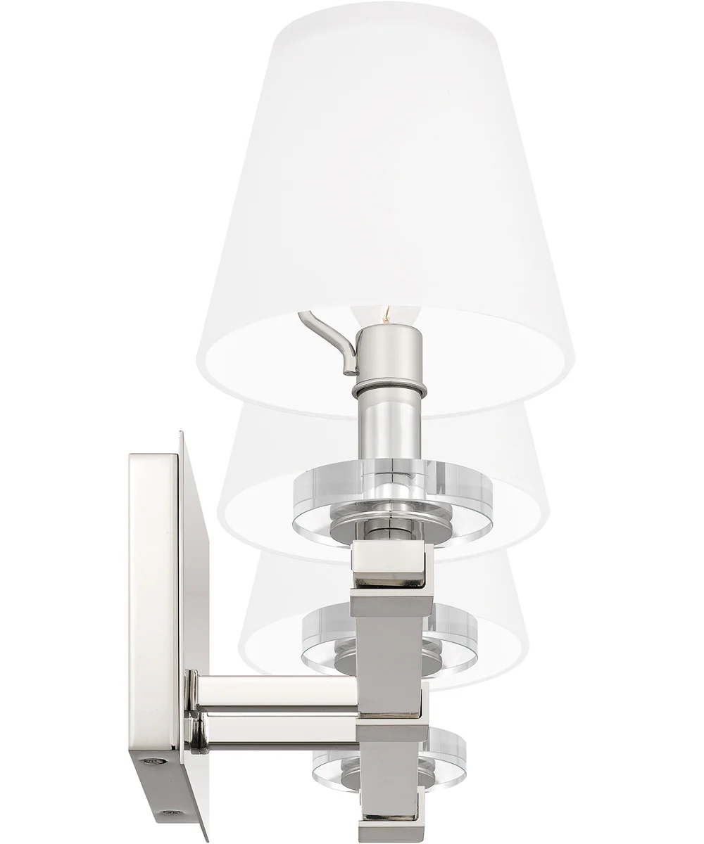 Kelsey Glen Large 3-light Bath Light Polished Nickel - Image 5