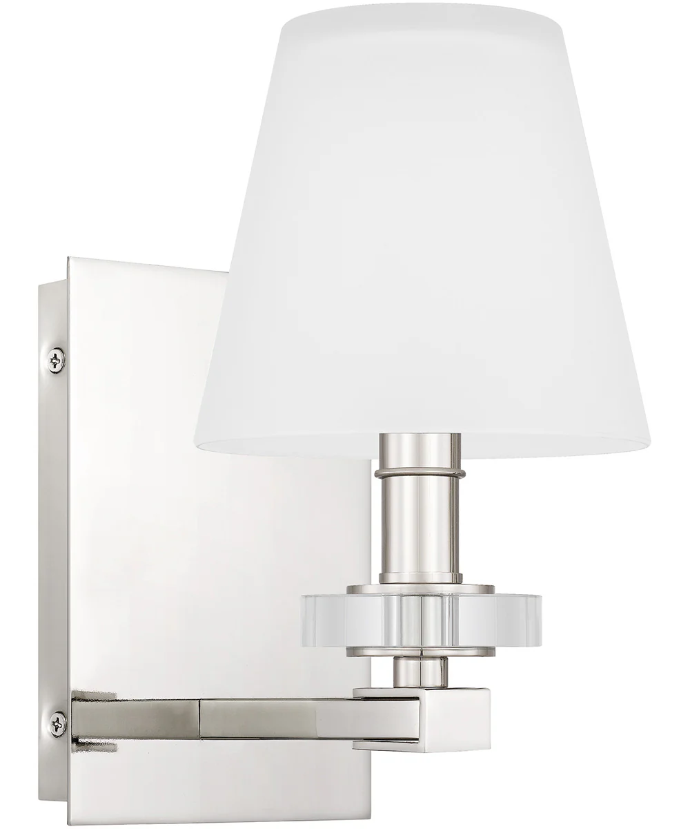 Kelsey Glen Small 1-light Wall Sconce Polished Nickel - Image 3