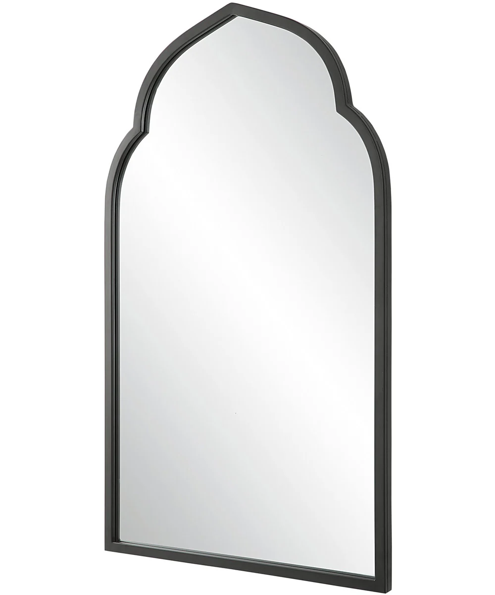 Kenitra Black Arch Mirror - Image 3