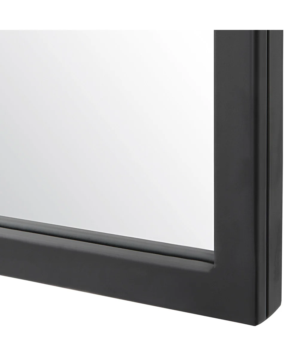 Kenitra Black Arch Mirror - Image 4