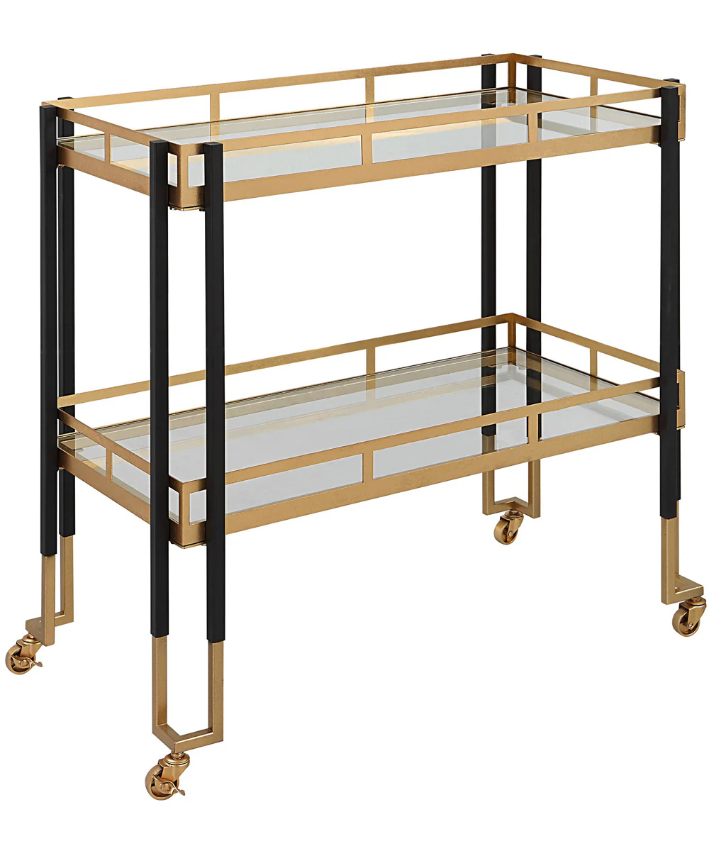 Kentmore Modern Bar Cart - Image 2