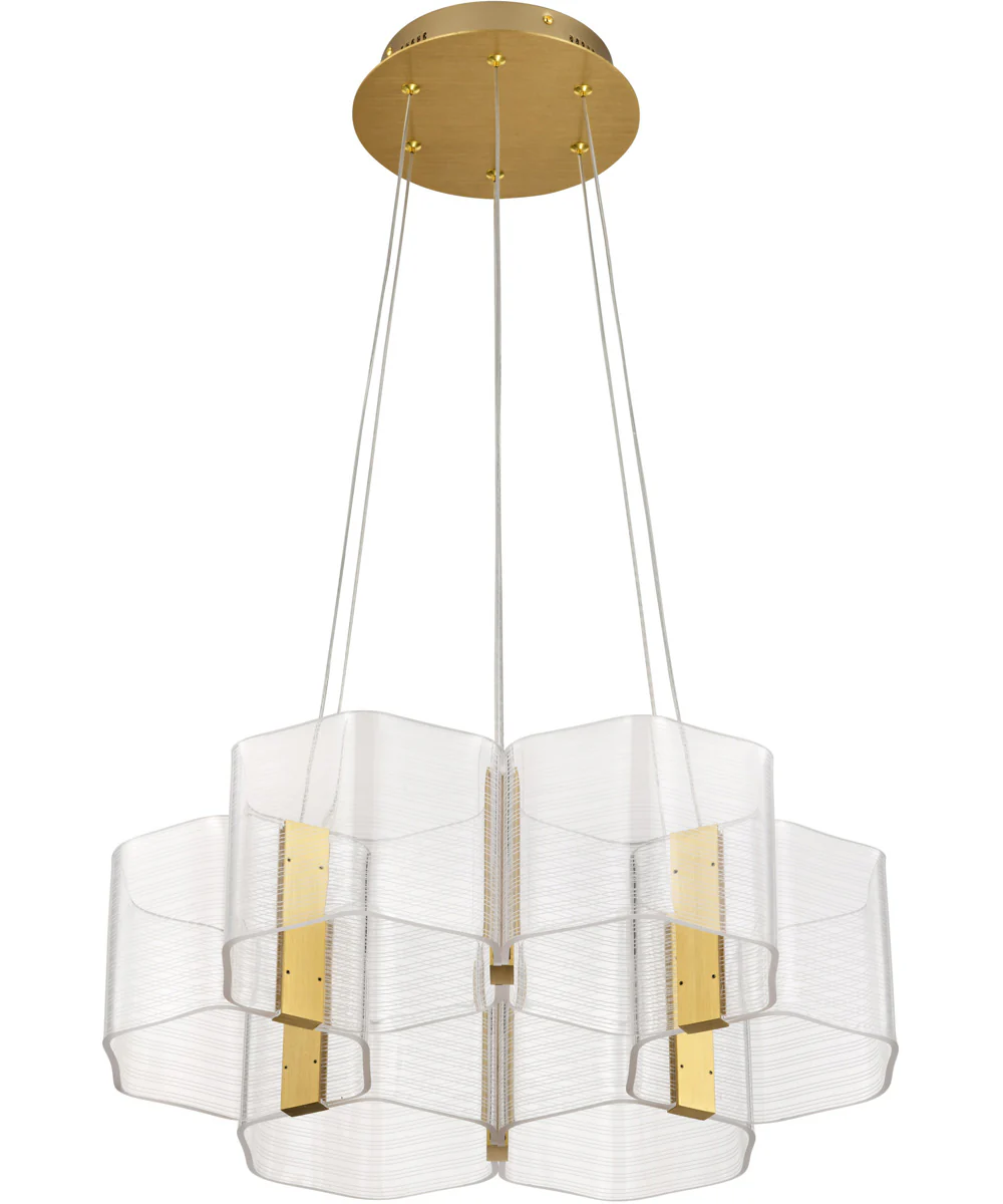 Kenzo  Chandelier Polished Anodized Bronze - Image 7