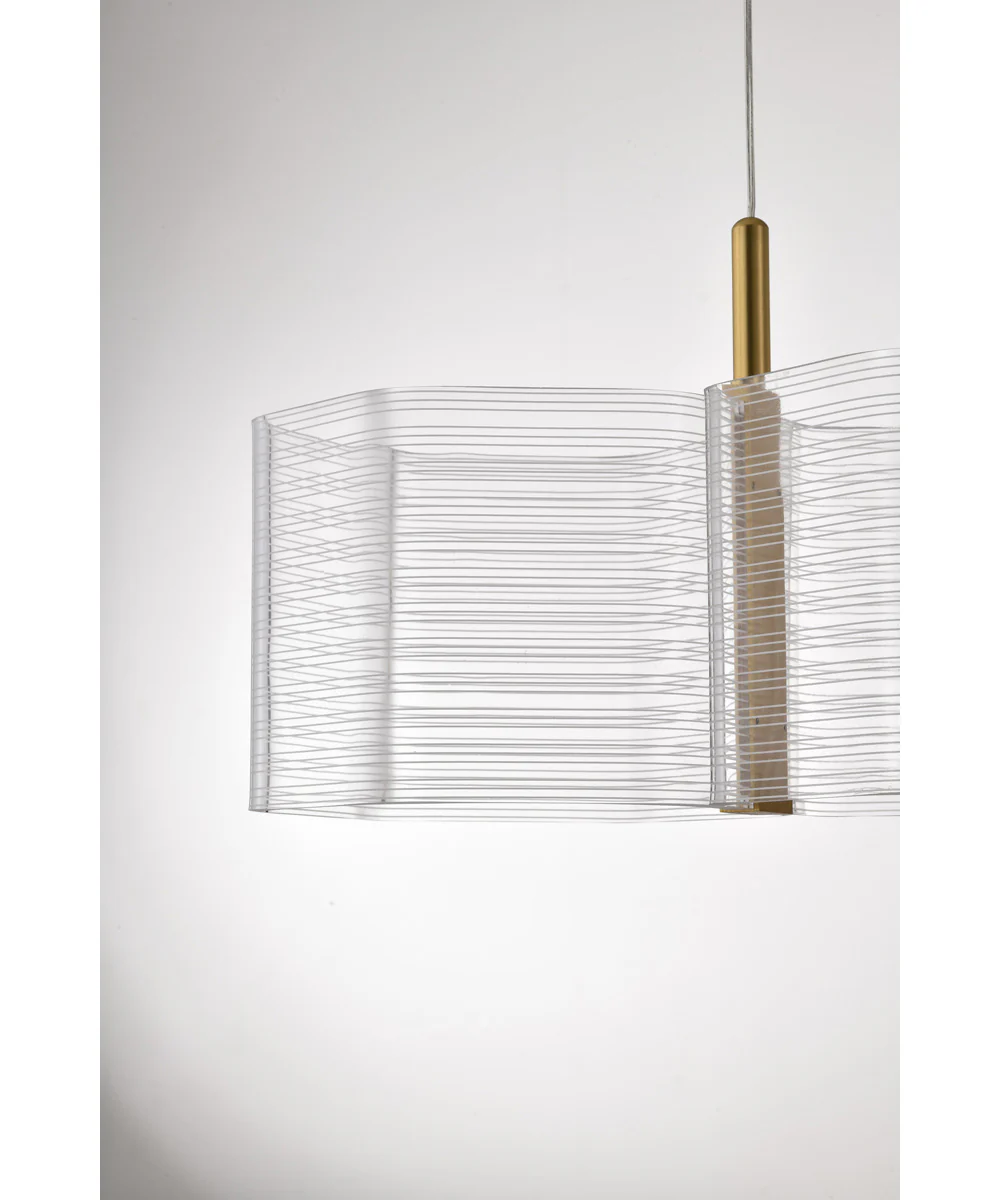 Kenzo Pendant Polished Anodized Bronze - Image 10