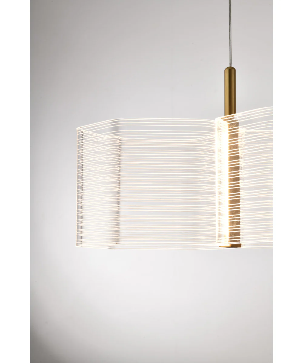 Kenzo Pendant Polished Anodized Bronze - Image 9