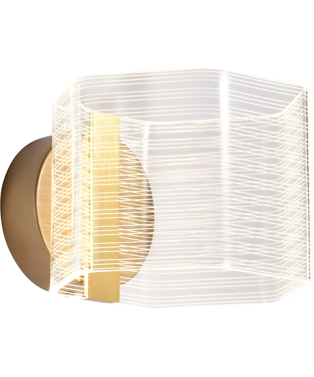 Kenzo Vanity & Wall Polished Anodized Bronze