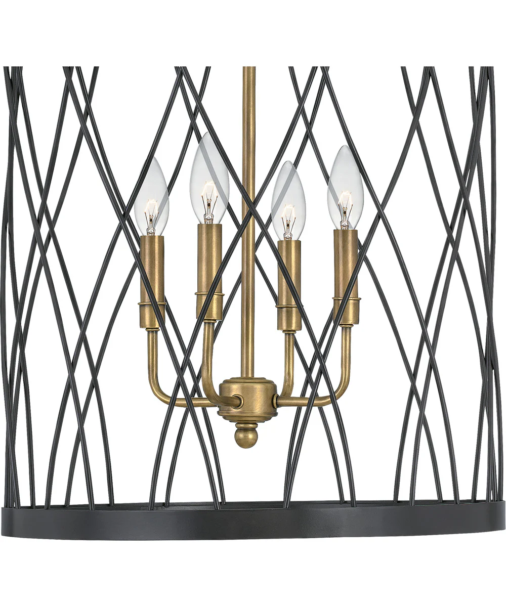 Kerouac 4-light Pendant Western Bronze - Image 6