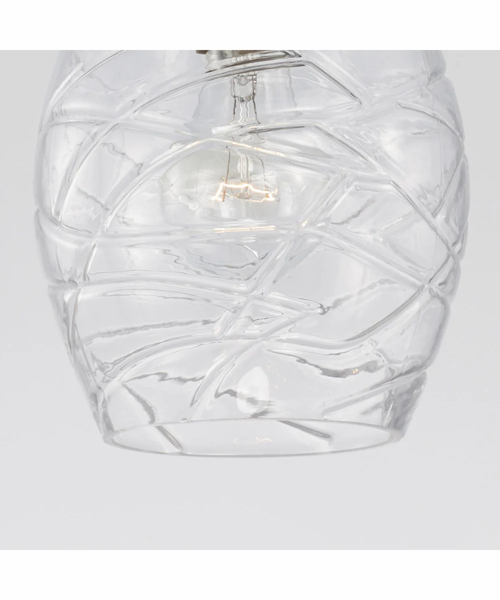 Kier 1-Light Pendant Brushed Nickel - Image 3