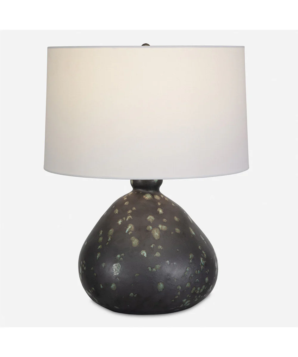 Killarney Distressed Green Table Lamp