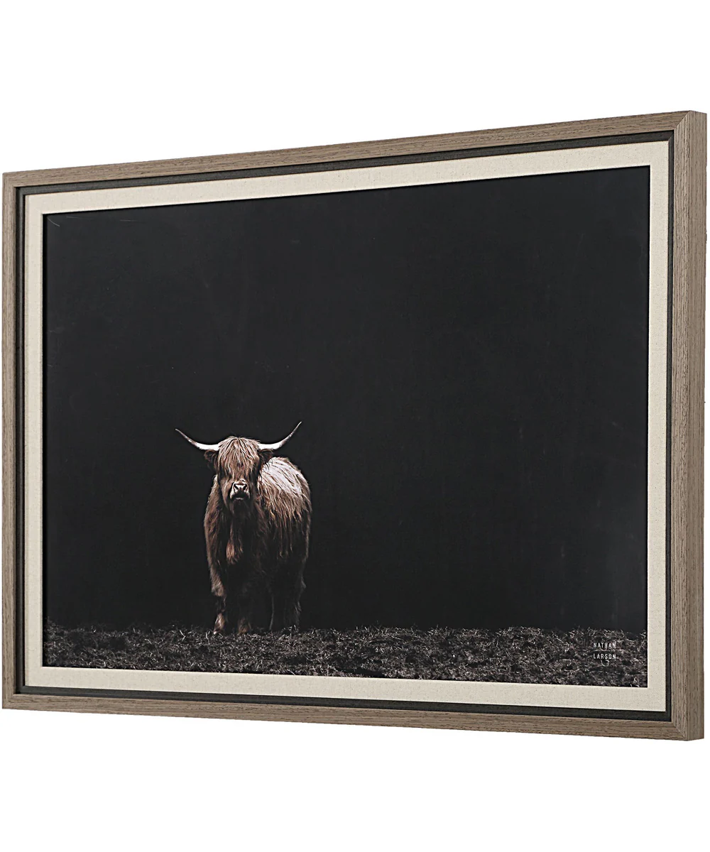 King Of The Hill Framed Bovine Print - Image 4