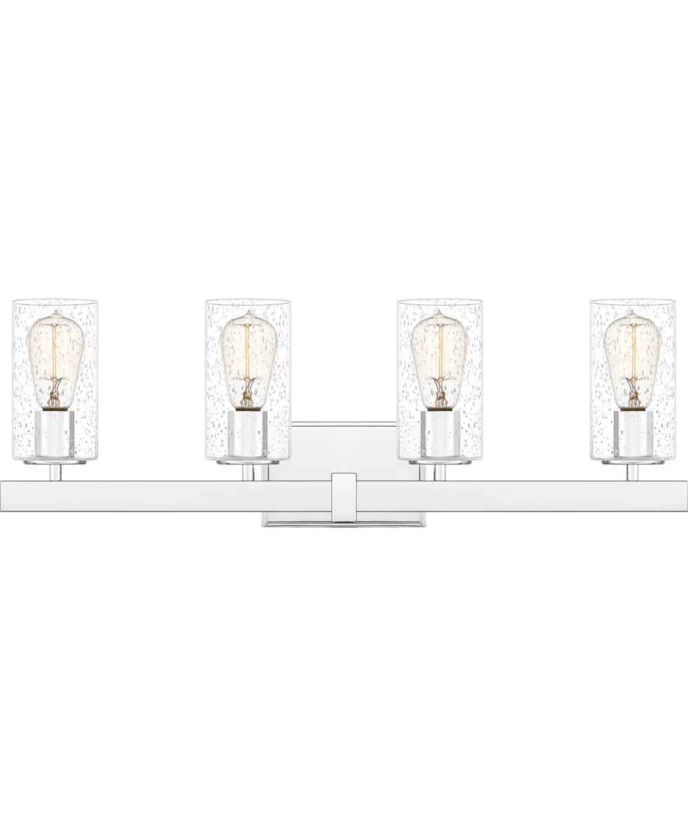 Kirby Extra Large 4-light Bath Light Polished Chrome - Image 2
