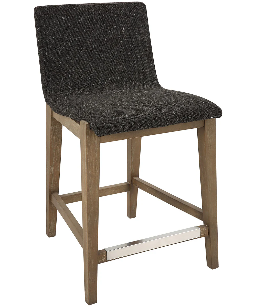 Klemens Chocolate Counter Stool - Image 4