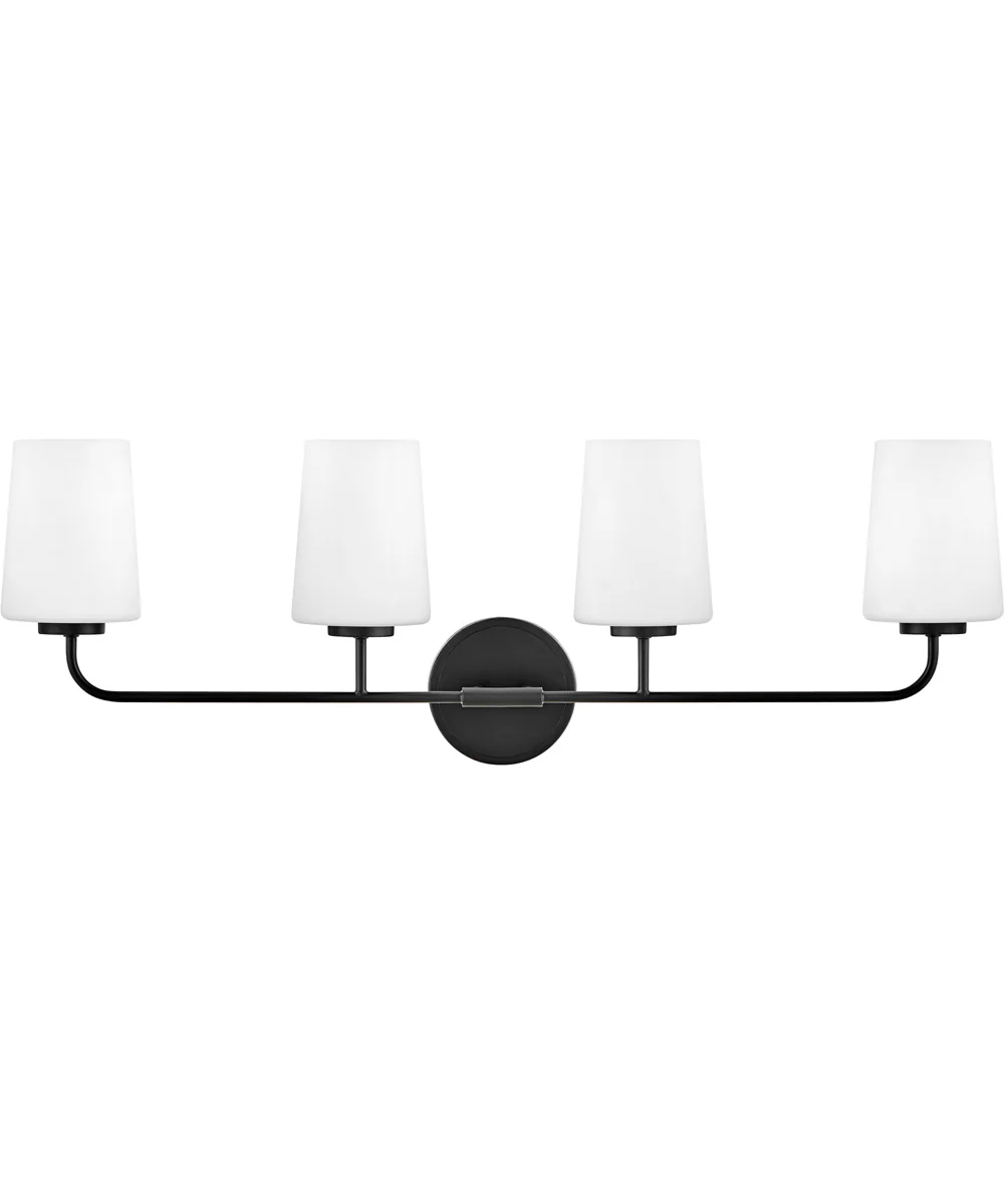 Kline 4-Light Vanity in Black