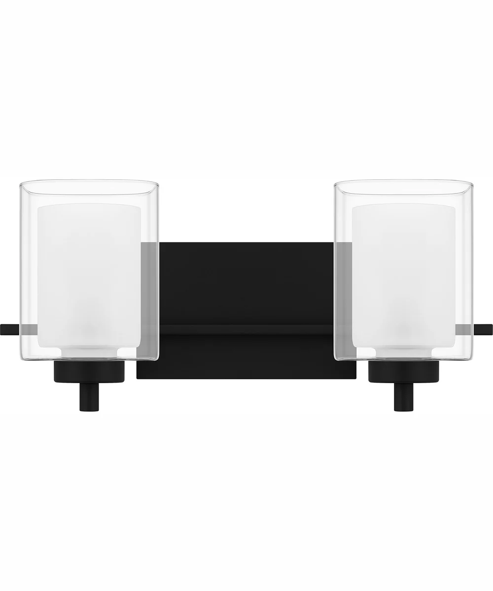 Kolt Medium 2-light Bath Light Matte Black - Image 3