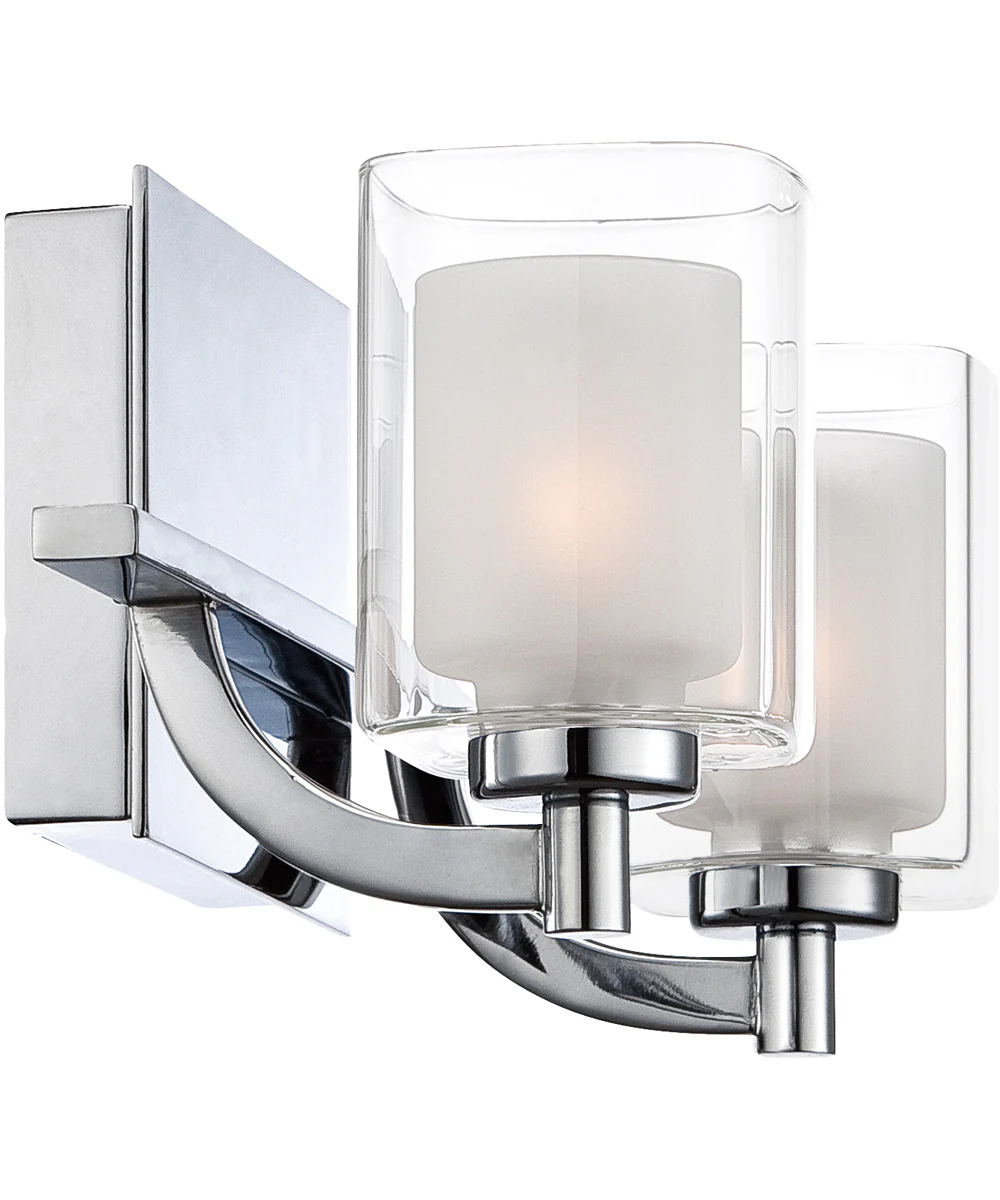 Kolt Medium 2-light Bath Light Polished Chrome - Image 5