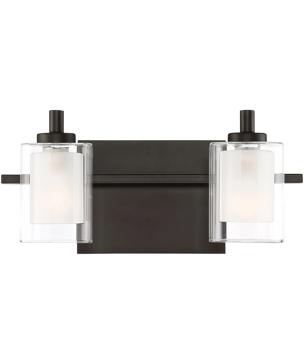 Kolt Medium 2-light Bath Light Western Bronze - Image 2