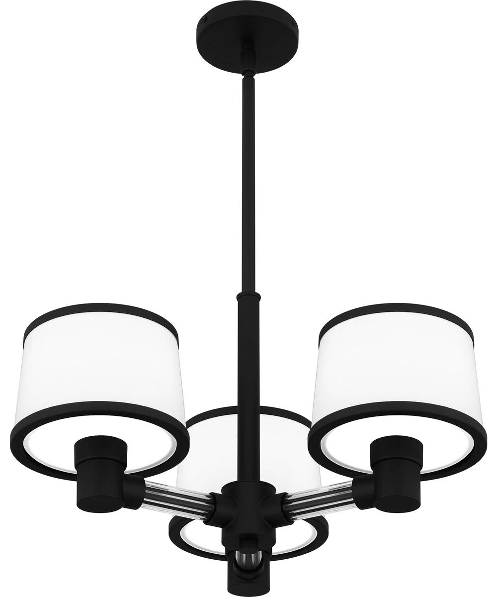 Kylen 3-light Pendant Matte Black - Image 4