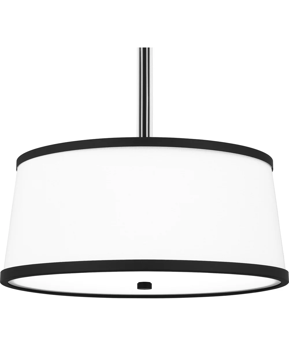 Kylen 4-light Pendant Matte Black - Image 5