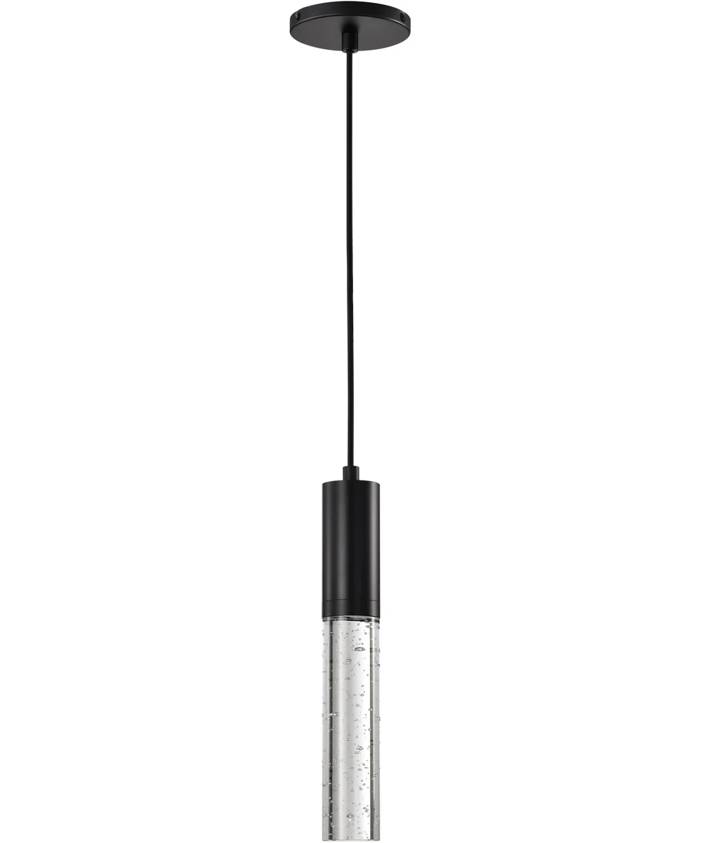 Lacey Pendant Matte Black