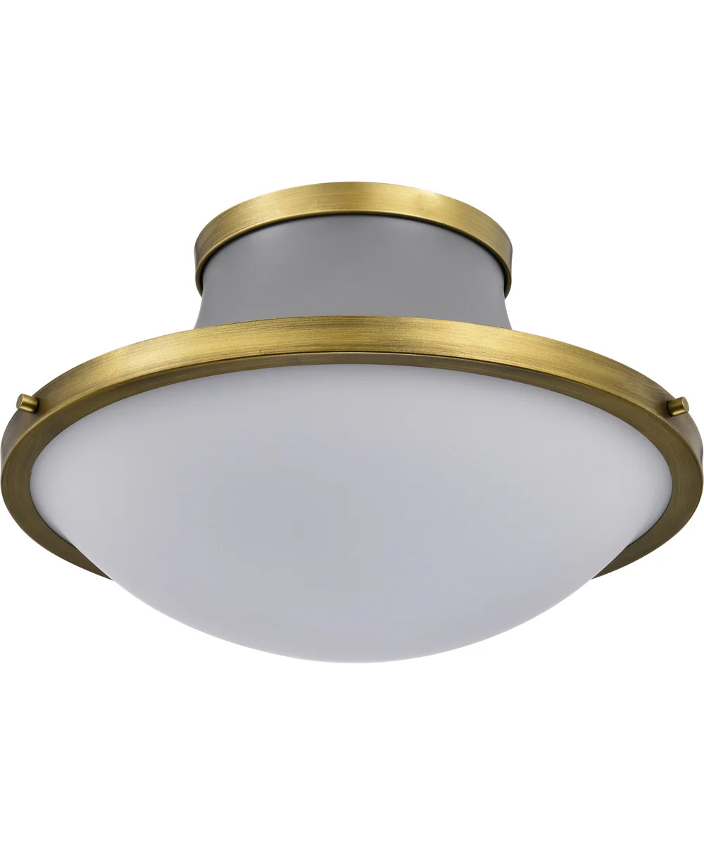 Lafayette 3-Light Close-to-Ceiling Matte Gray - Image 5