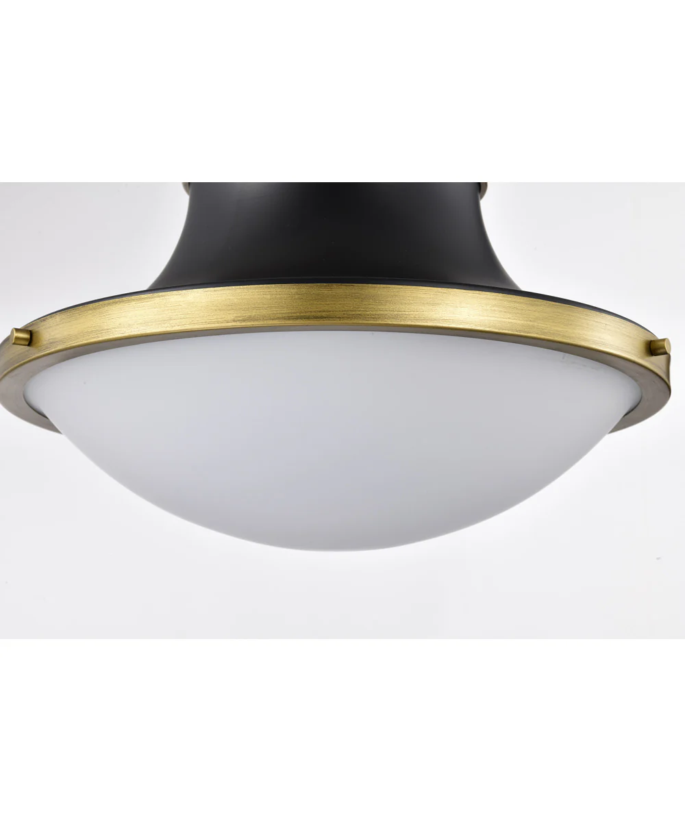Lafayette 3-Light Pendant Matte Black - Image 11