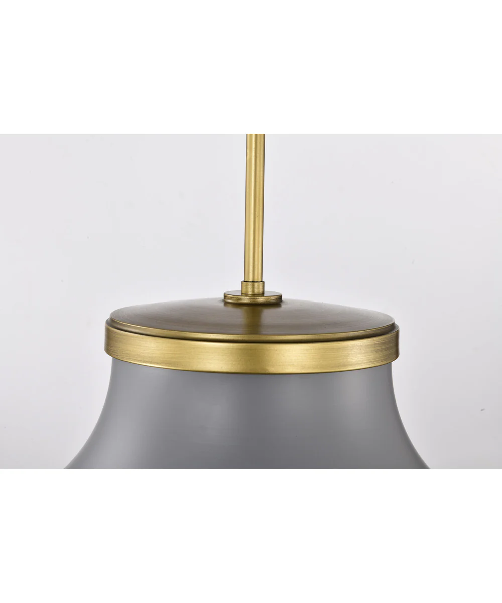 Lafayette 3-Light Pendant Matte Gray - Image 8