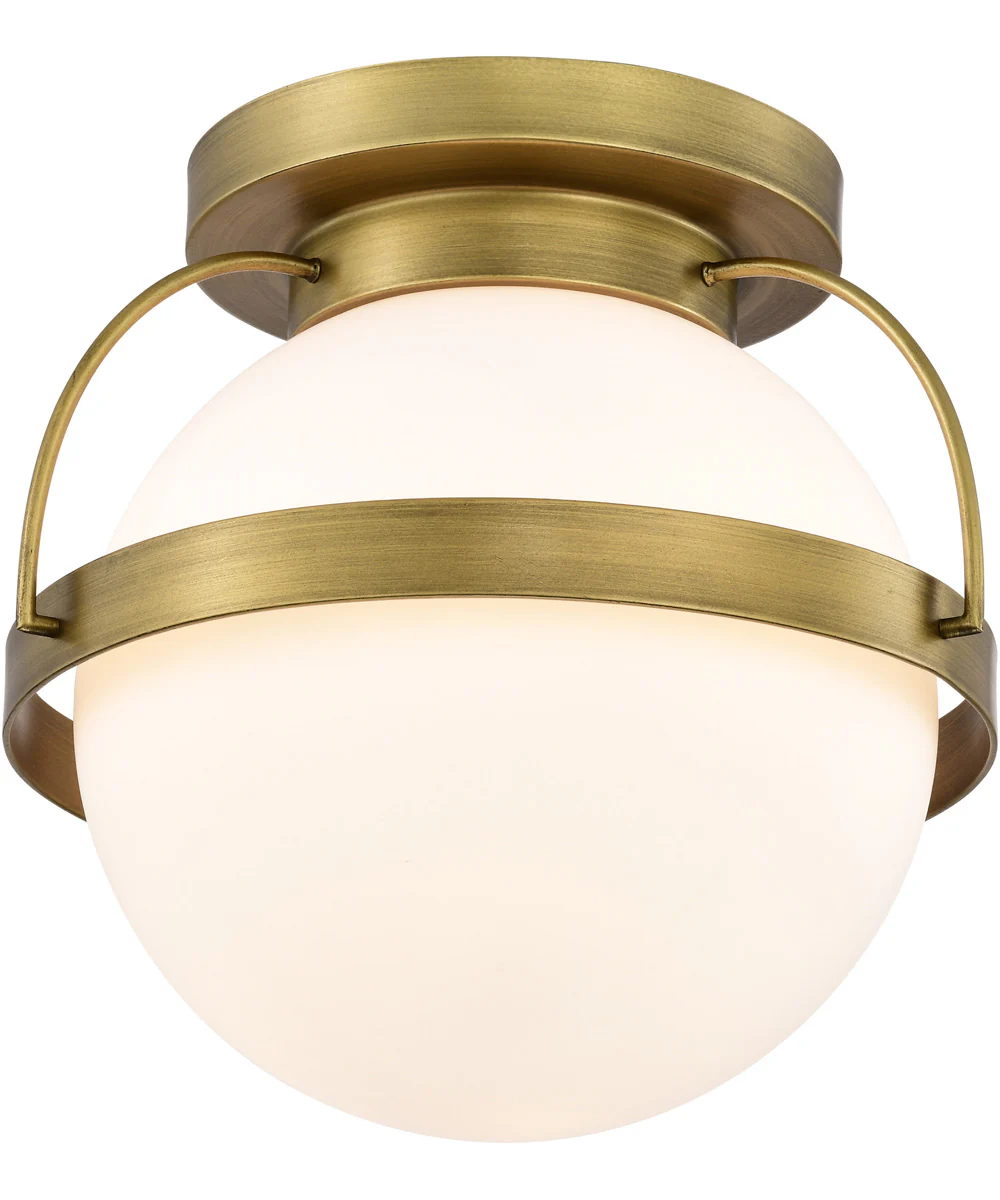 Lakeshore 1-Light Close-to-Ceiling Natural Brass - Image 6