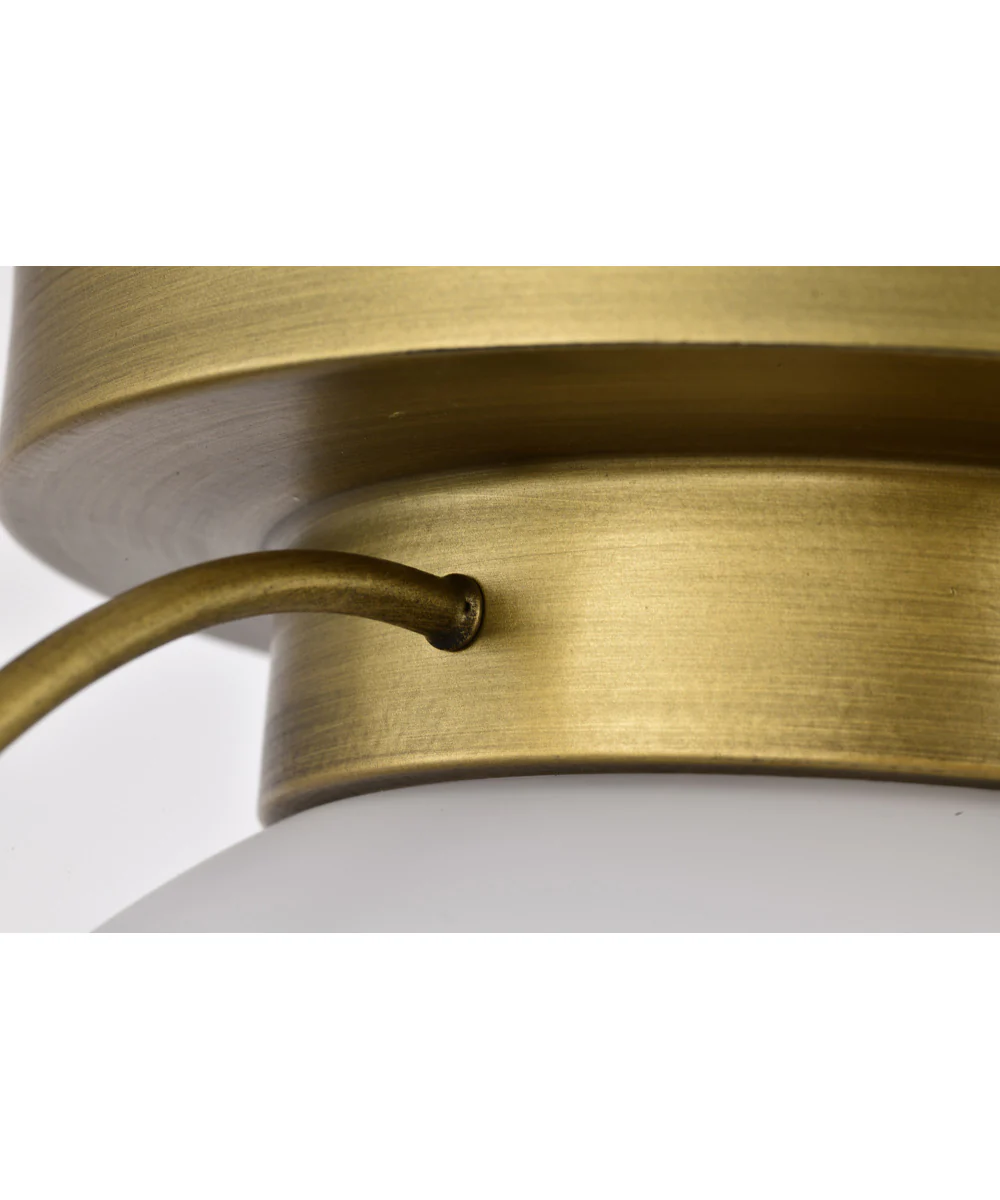 Lakeshore 1-Light Close-to-Ceiling Natural Brass - Image 8