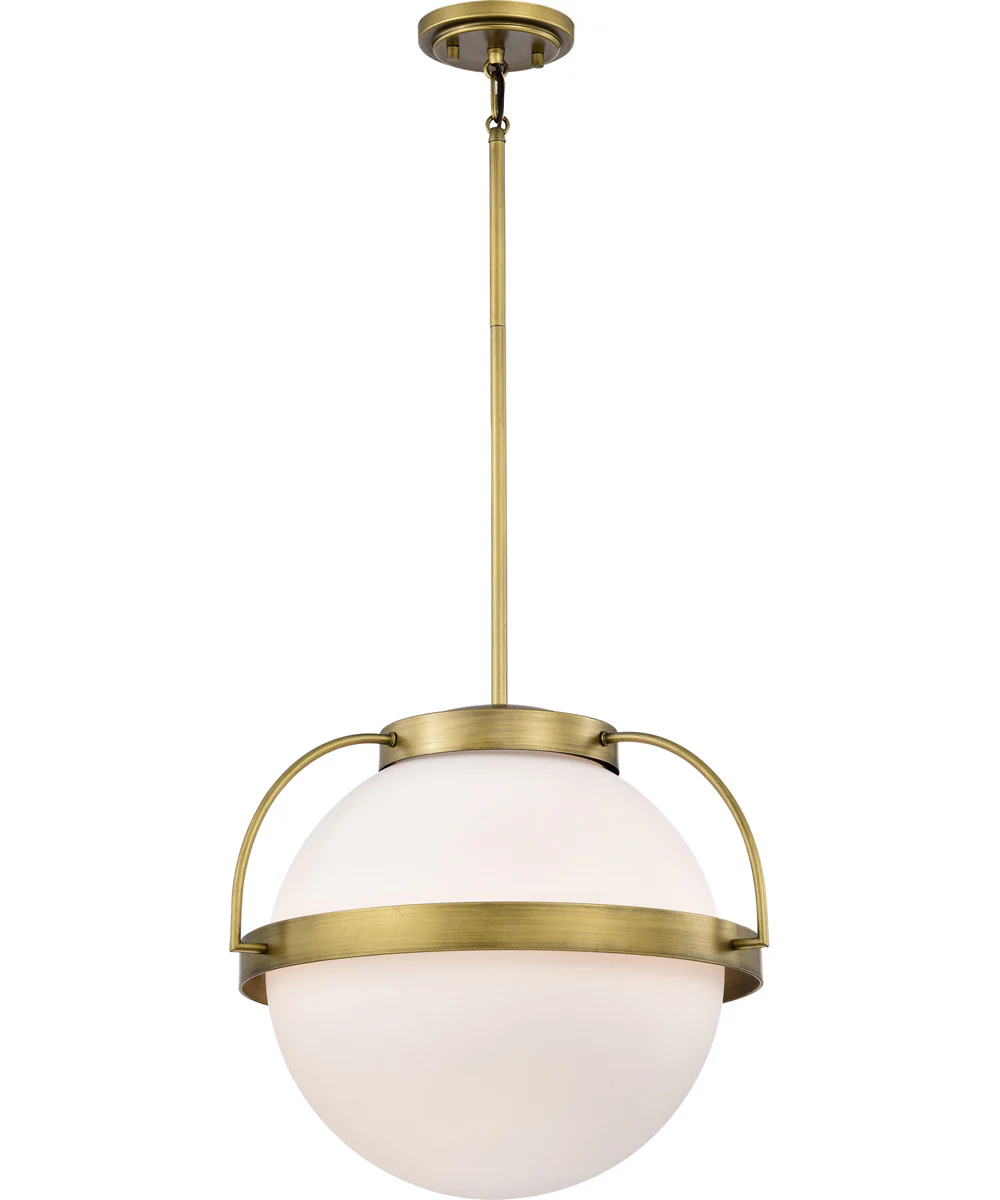 Lakeshore 1-Light Pendant Natural Brass - Image 2