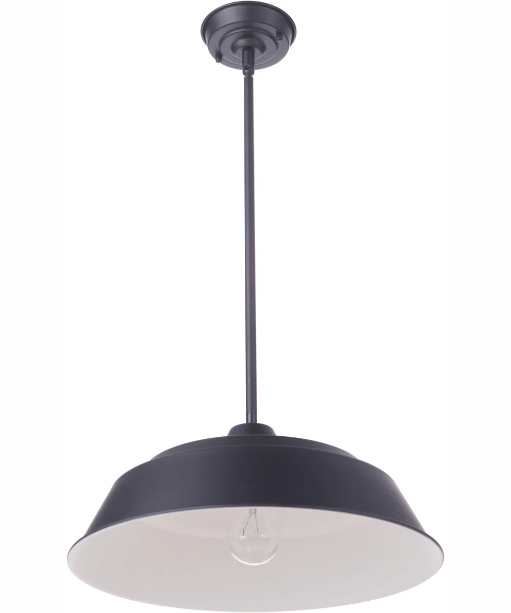 Landmark 1-Light Outdoor Pendant Midnight - Image 3