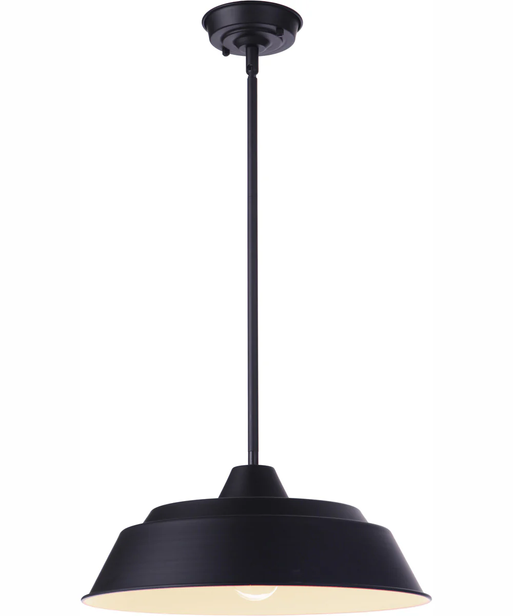 Landmark 1-Light Outdoor Pendant Midnight - Image 2