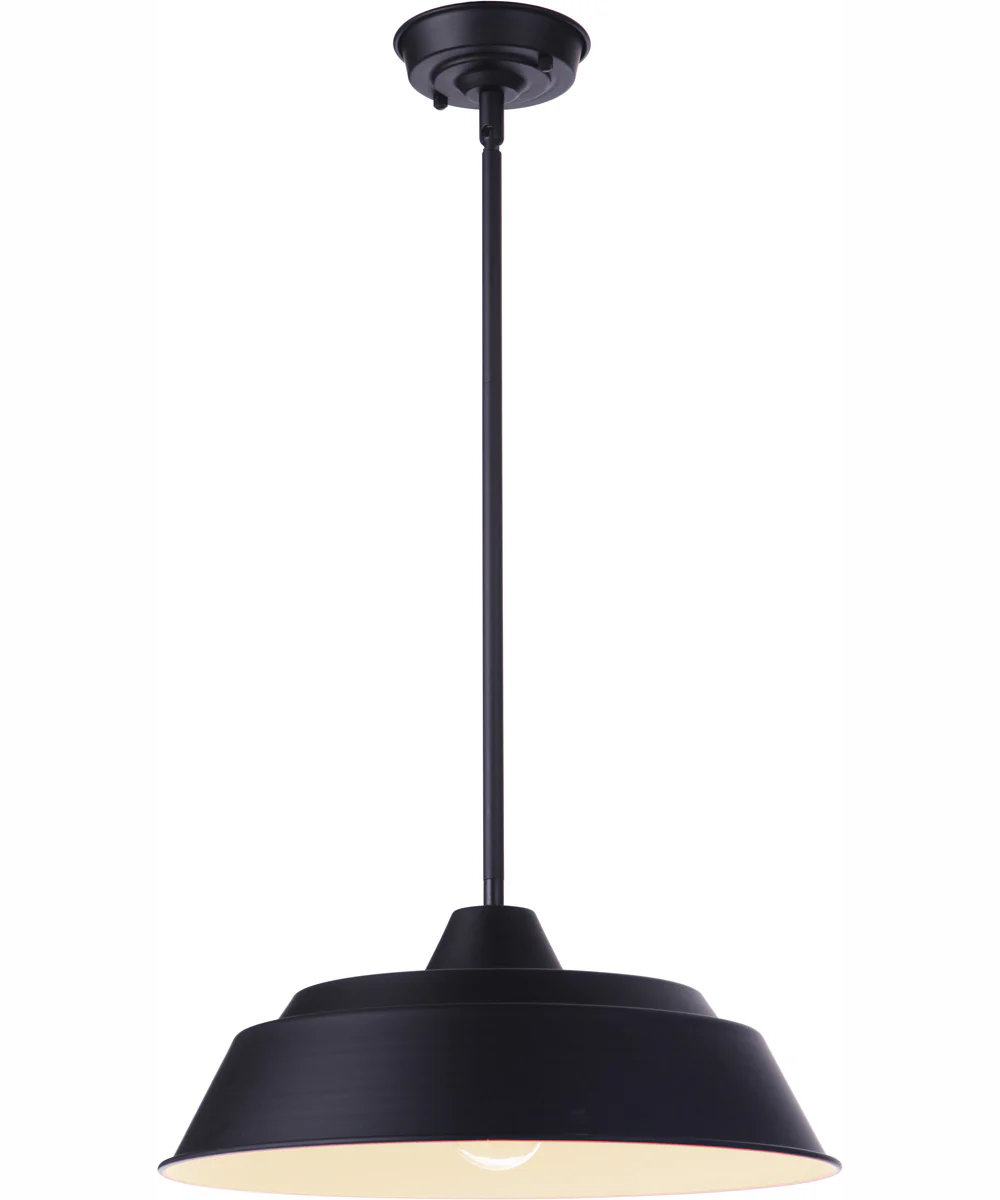 Landmark 1-Light Outdoor Pendant Midnight - Image 2