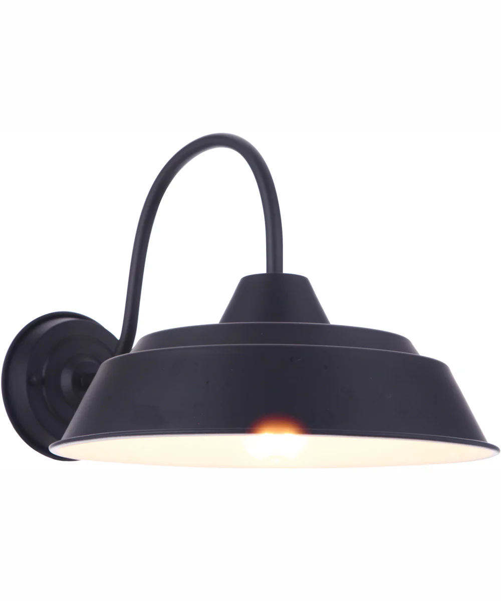 Landmark 1-Light Outdoor Wall Lantern Midnight - Image 2