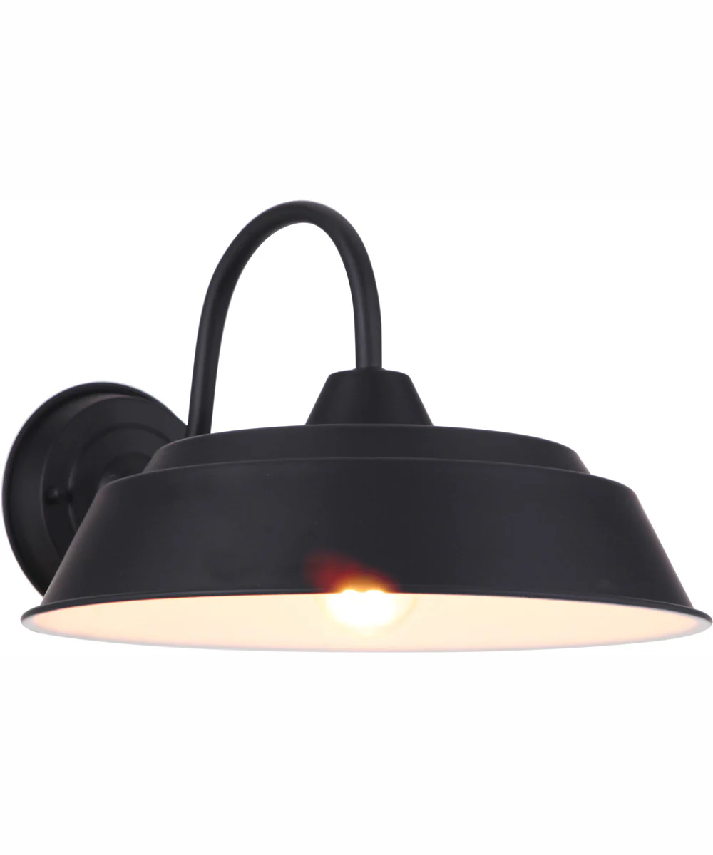 Landmark 1-Light Outdoor Wall Lantern Midnight - Image 2