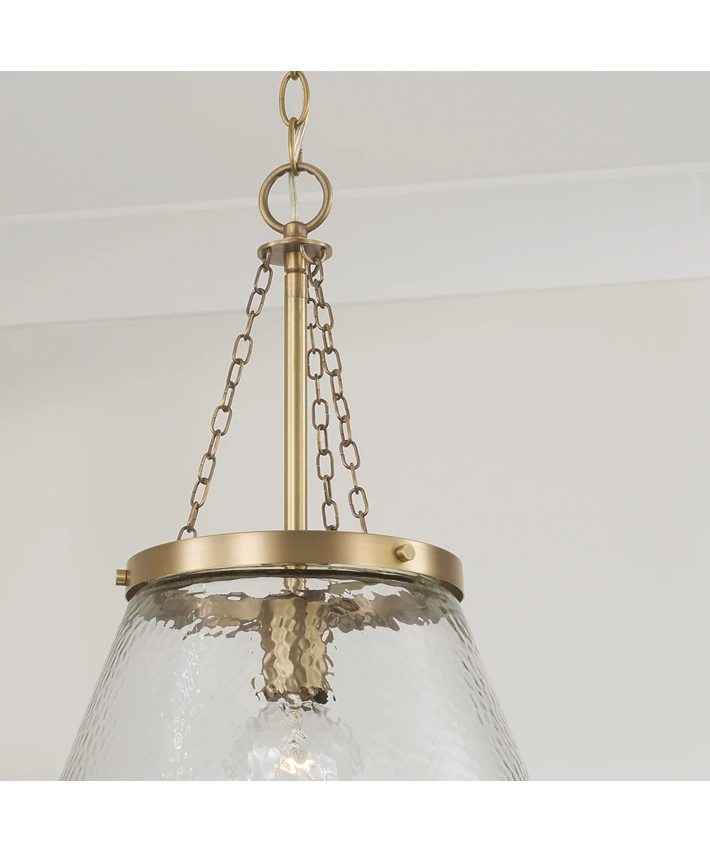 Landon 1-Light Pendant Aged Brass - Image 4