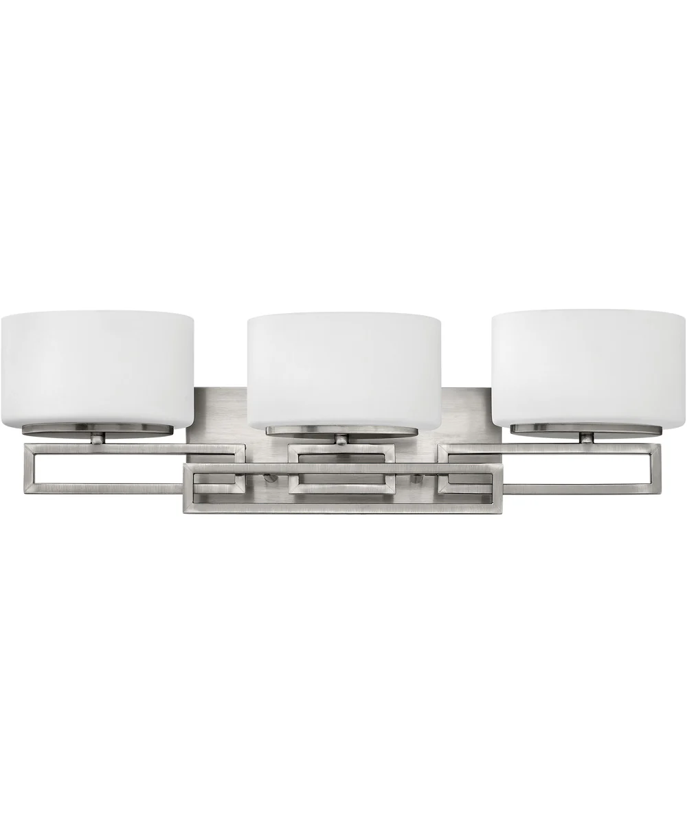 Lanza 3-Light LED Vanity in Antique Nickel