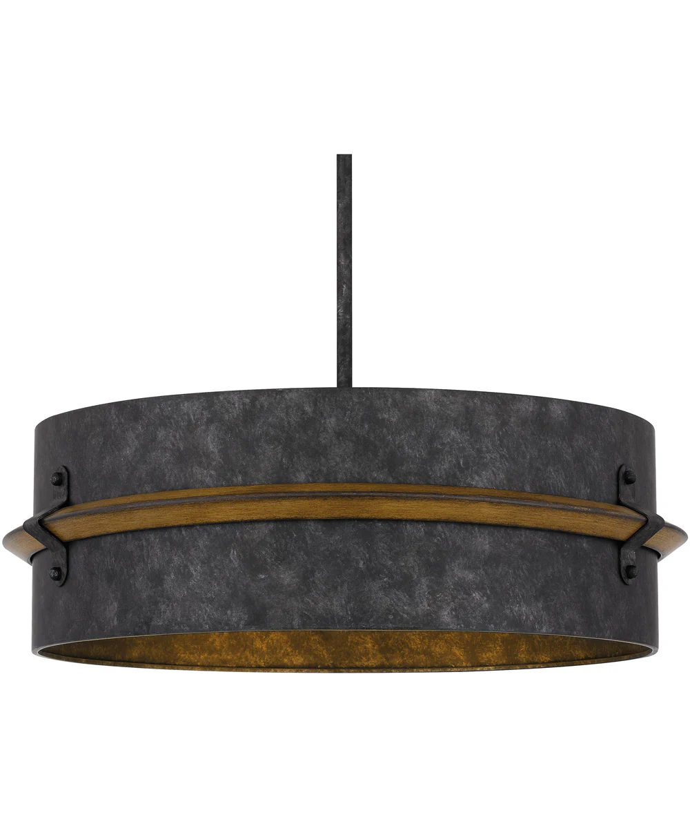 Lariat 3-light Pendant Old Black Finish - Image 6