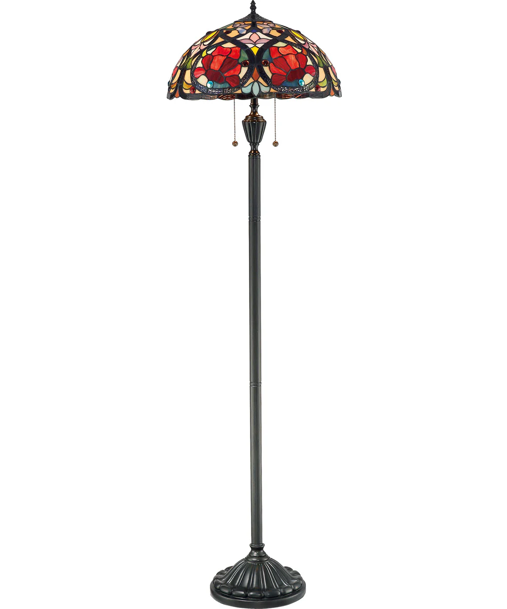 Larissa Medium 2-light Floor Lamp Vintage Bronze - Image 2