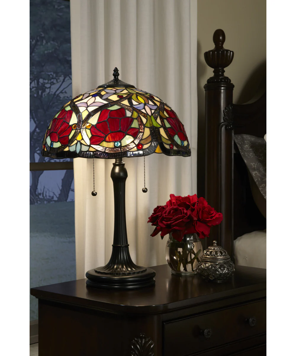 Larissa Small 2-light Table Lamp Vintage Bronze - Image 3